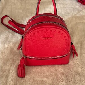 Valentino Vibrant Red Backpack